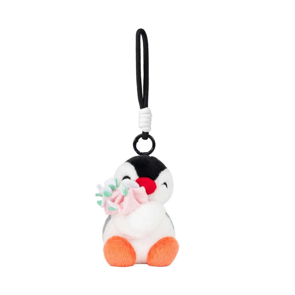 Youmai Penguin Sitting Pose Plush Toy Pinga Doll Ornament for Claw Machines