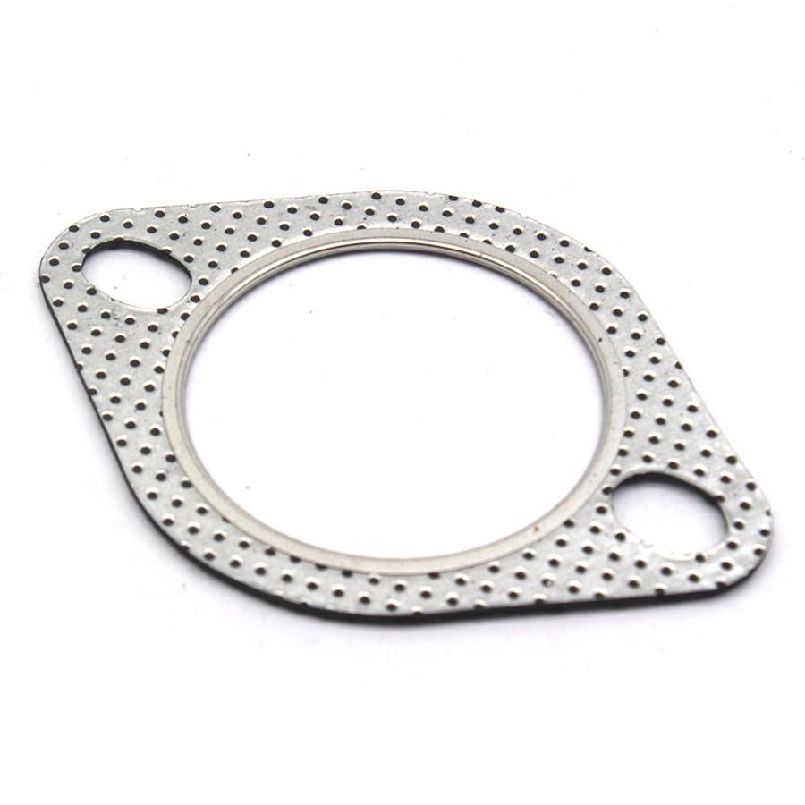 5Pcs 2.5" Inch 63mm Car Engine Exhaust Gasket Set For Auto Cylinder Head Gasket