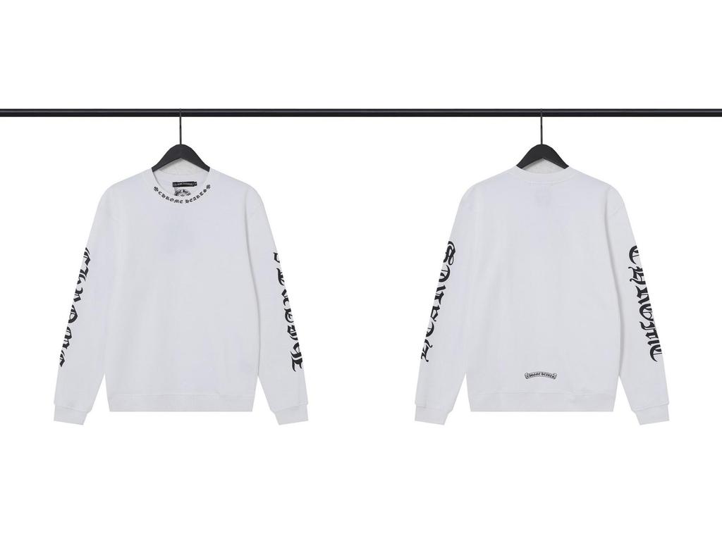 New Chrome Hearts Cross Simple Classic Unisex Round Neck Hoodie Collection