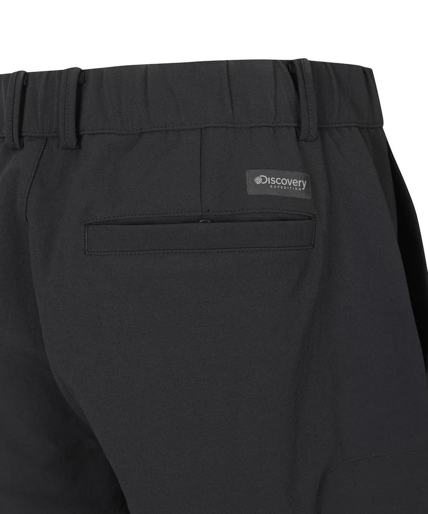 DISCOVERY EXPEDITION Men'S Loose Tapered Cargo Pants (Black)
