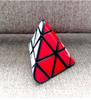 Custom Pyraminx Cube White Red Light Adjustable Pyramid