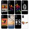 Handball Sport Handyhülle Für Samsung Galaxy A52 A51 A50S A32 A22 A12 A02S A72 A71 A31 A70 A30S Note 20 Ultra 10 Plus S10 Galaxy