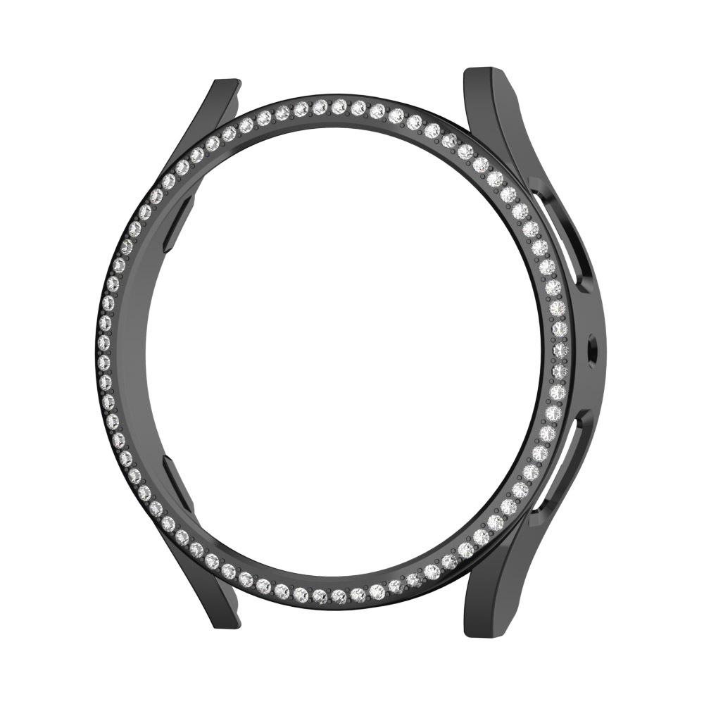 Bling Case for Samsung Galaxy Watch7 6 5 4 40mm 44mm Protective Case PC Encrusted Shiny Diamond Cover Bumper No Glass Accessorie