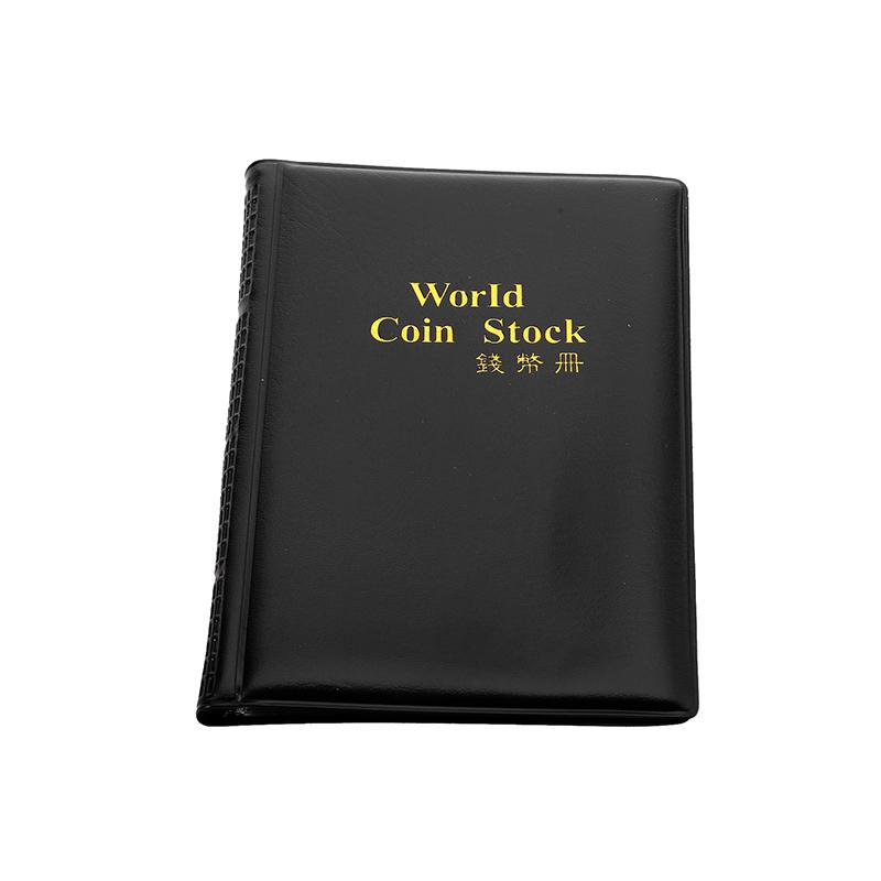 120 Coins Holders 4 Colors Collecting Collection Storage Money Penny Album Book Pockets