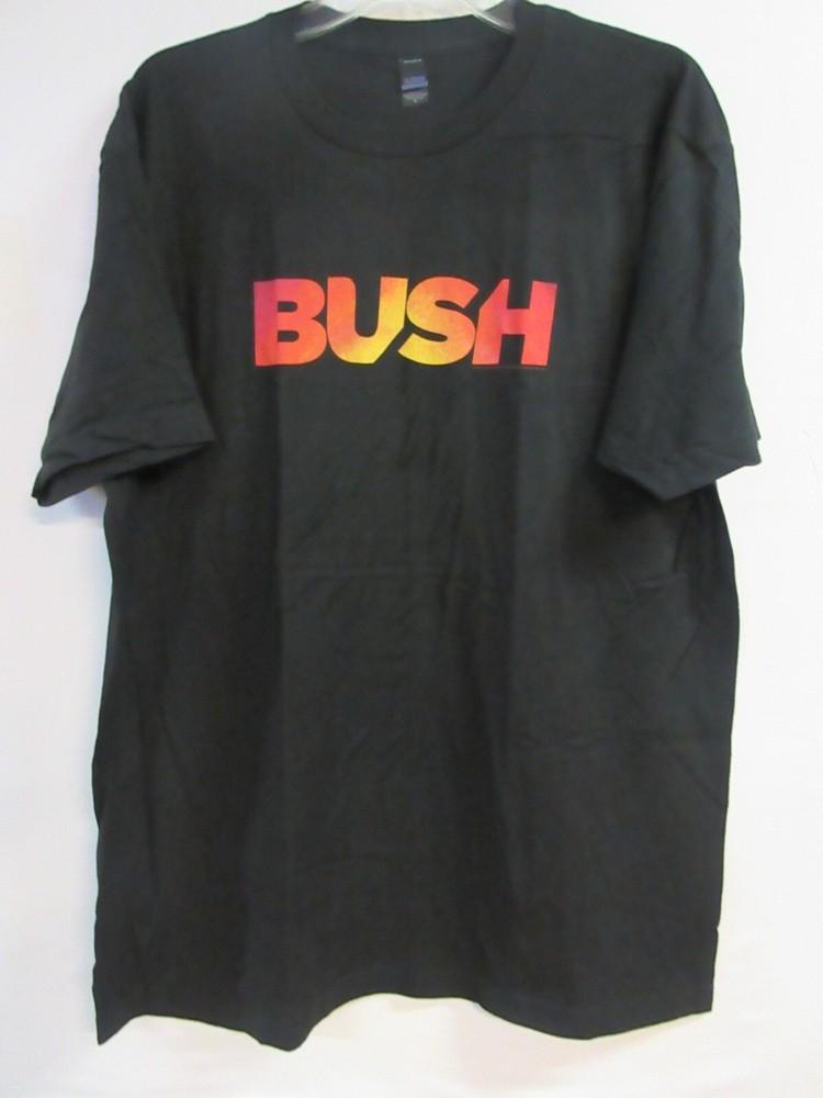 BUSH OFFICIAL MERCH RED ORANGE 2017 TOUR BAND CONCERT MUSIC  EXTRA LARGE Unisex T-Shirt XXXXL