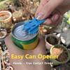 Manual Can Opener Easy Drink Protector Cap Leakproof Top Ring Tool Plastic Shields Prevent Dust Can Openers for Pop Coke Beer Soda Aluminum Beverage