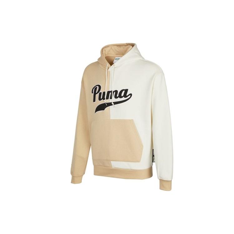 PUMA Logo Embroidered Colorblock Fleece Lined Stay Warm Sports Men s 534381-20 L
