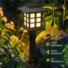 Solar Garden Walkway Lights - Perfect for Paths, Flower Beds, Terraces, and Courtyards