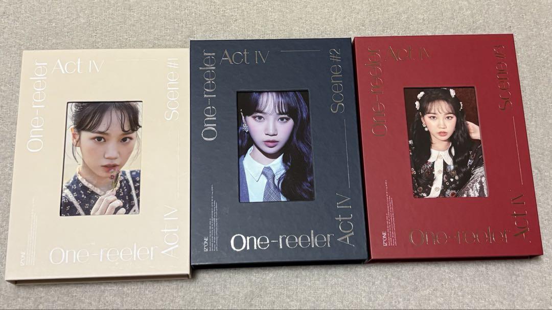 

[USED] IZ*ONE One-reeler Chaewon Comp Set with Yeonton Trading Card