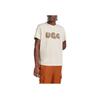 Ugg Ss24 Letter Print Round Neck Casual Short Sleeve T-Shirt Men Tops Off-White 1156450-CRM
