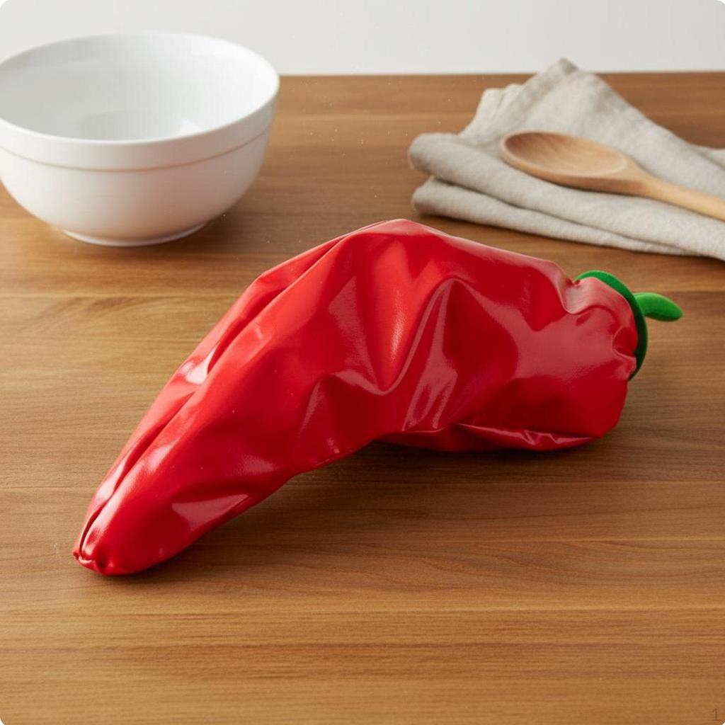 Chili Pepper Hat Novelty Red Easy to Wear Vegetable Costume Headwear for Adults,
