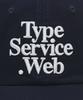 Taibseobiseu Typeservice Web Cap [Navy]