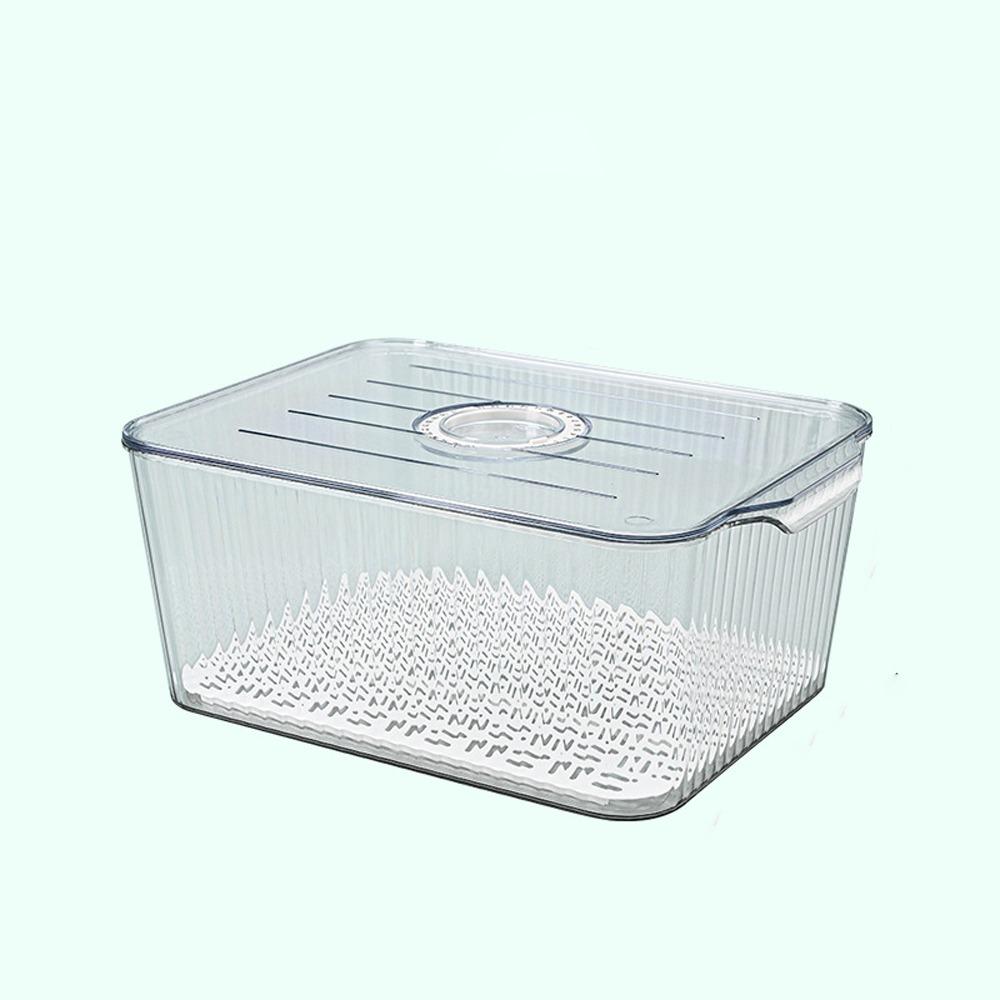Food-Grade Refrigerator Storage Box Stackable Kitchen Organizer Fridge Egg Holder  Picnic