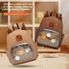 Cartoon Capybara Backpack Breathable Anti Splashing Water Schoolbag Student