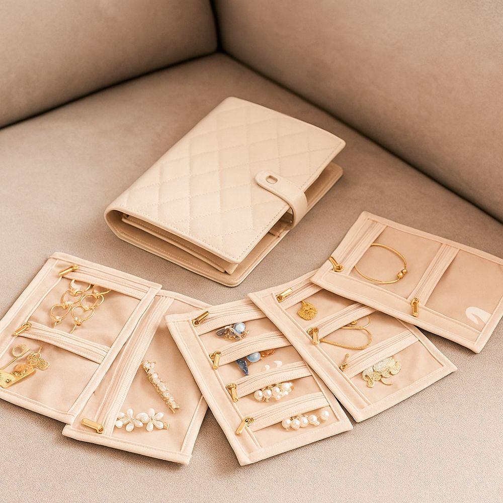 Partition Necklace Binder Waterproof Jewelry Packaging Brochure Jewelry Storage Book  Travel
