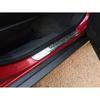 Door Sill Protector Pedal Car Scuff Plate Styling Stickers Accessories 2024 For Mitsubishi Outlander 2013 2016 2018