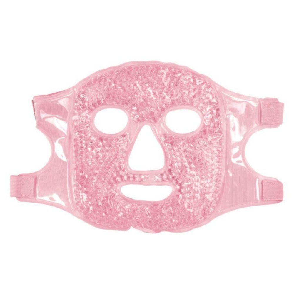 SPA Ice Cold and Hot Heat Full Face Eye Mask Sleeping Ice Pack Reduce Face Puff Dark Circles Gel Beads Compress for Woman