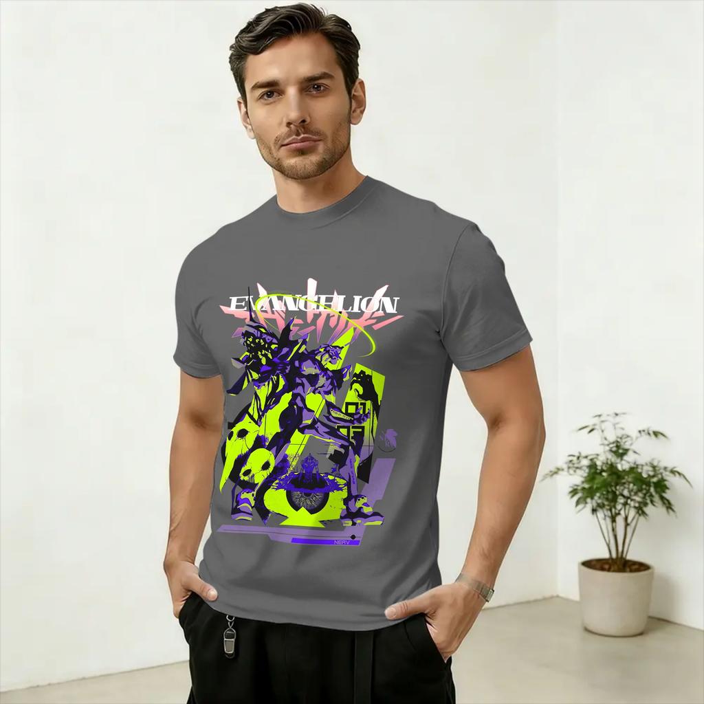 Unisexs Evangelions EVA Zero 01 T Shirt Cotton Tops Novelty Short Sleeve O Neck Tees Gift Idea TShirts