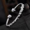 Retro Men's Lotus Open Bangle