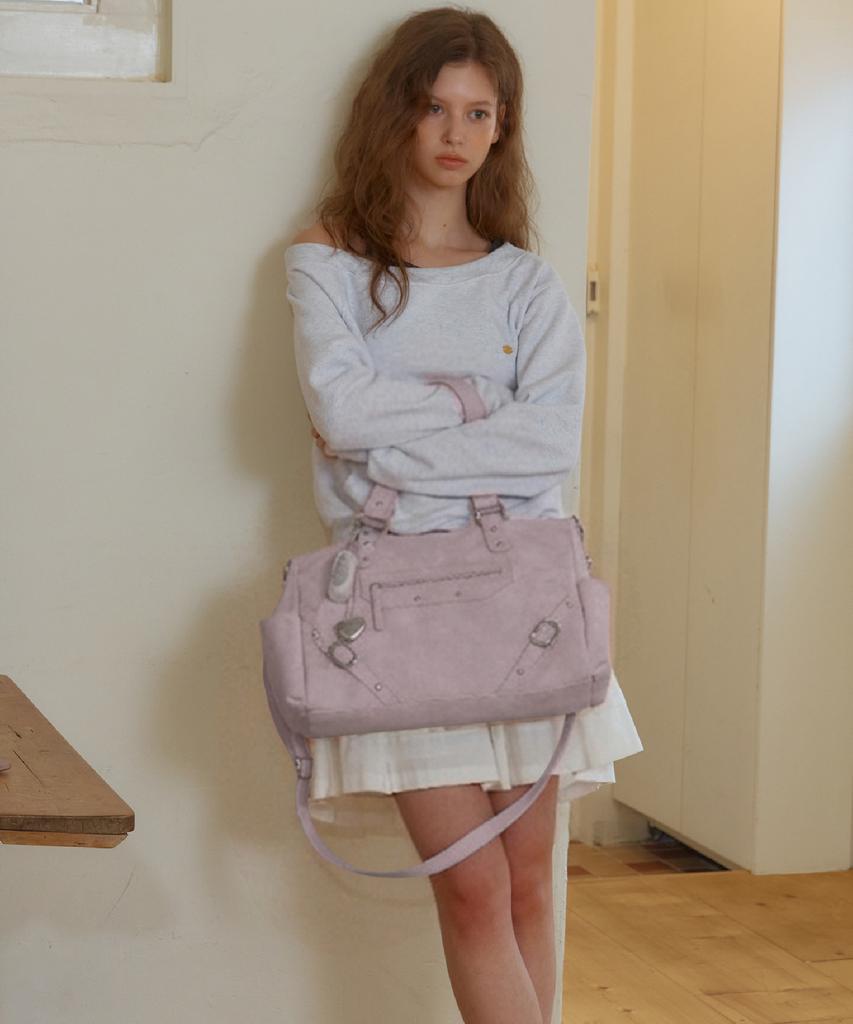 Anoetic Anc Stud Ring Bag_Pink