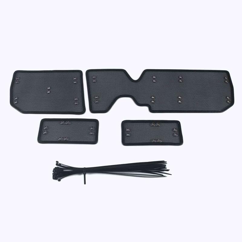 Middle Screening Mesh Front Grille Mesh For TOYOTA Land Cruiser Prado Front Grille Net Cover Stainless steel Car Accessories