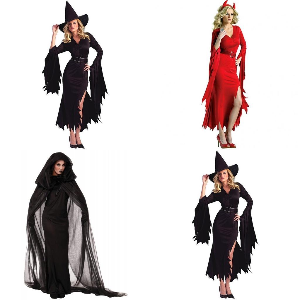 Witch Captivating Red Outfit For Women Stunning Vampire Bride Costume Great For Anime Cosplay Events