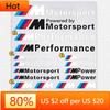 New Hots E60 E60 E93 E60 For BMW M X3 X5 X6  1set Car Badge Sticker Car Decoration Decal For Bmw M Performance Power X1 X3 X5 X