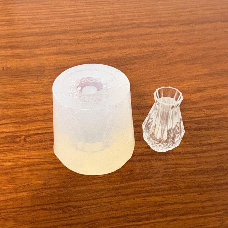 Silikon-Bastelform Perfekt zur Herstellung von Miniaturvasen Geeignet für Bastelprojekte Puppenhäuser Ornamente und Schmuck