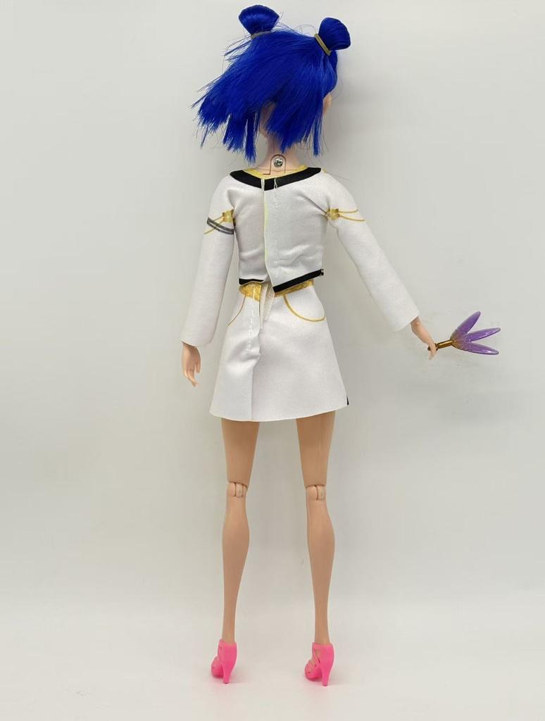 Trendy peripherals, new cute dolls, music playback, movable joint dolls, weapon ornaments, gift for best friend