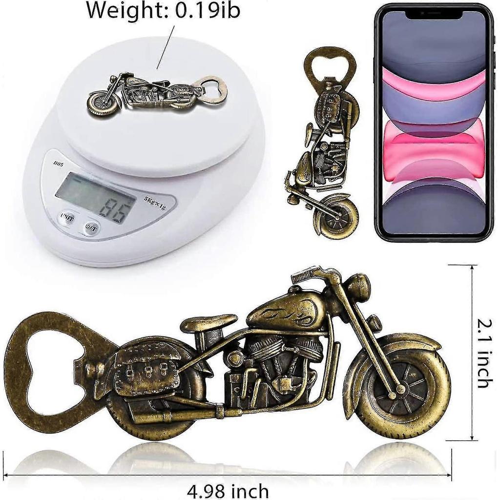 Vintage Motorrad Flaschenöffner