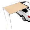 Car Side Awning, Large 6.6' x 8.2' Shade Coverage Vehicle Awning, PU3000mm UV50+ Retractable Car Awning with Waterproof Storage Bag, Height