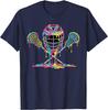 Lacrosse Drip Ice Cream Lax Helmet Sticks Sport Player T-Shirt