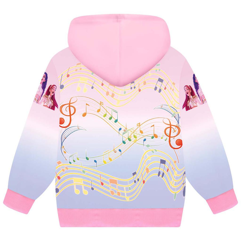 Girls Boys Hoodie Casual School Outdoor Sweatshirts For 2-12 Years Kids