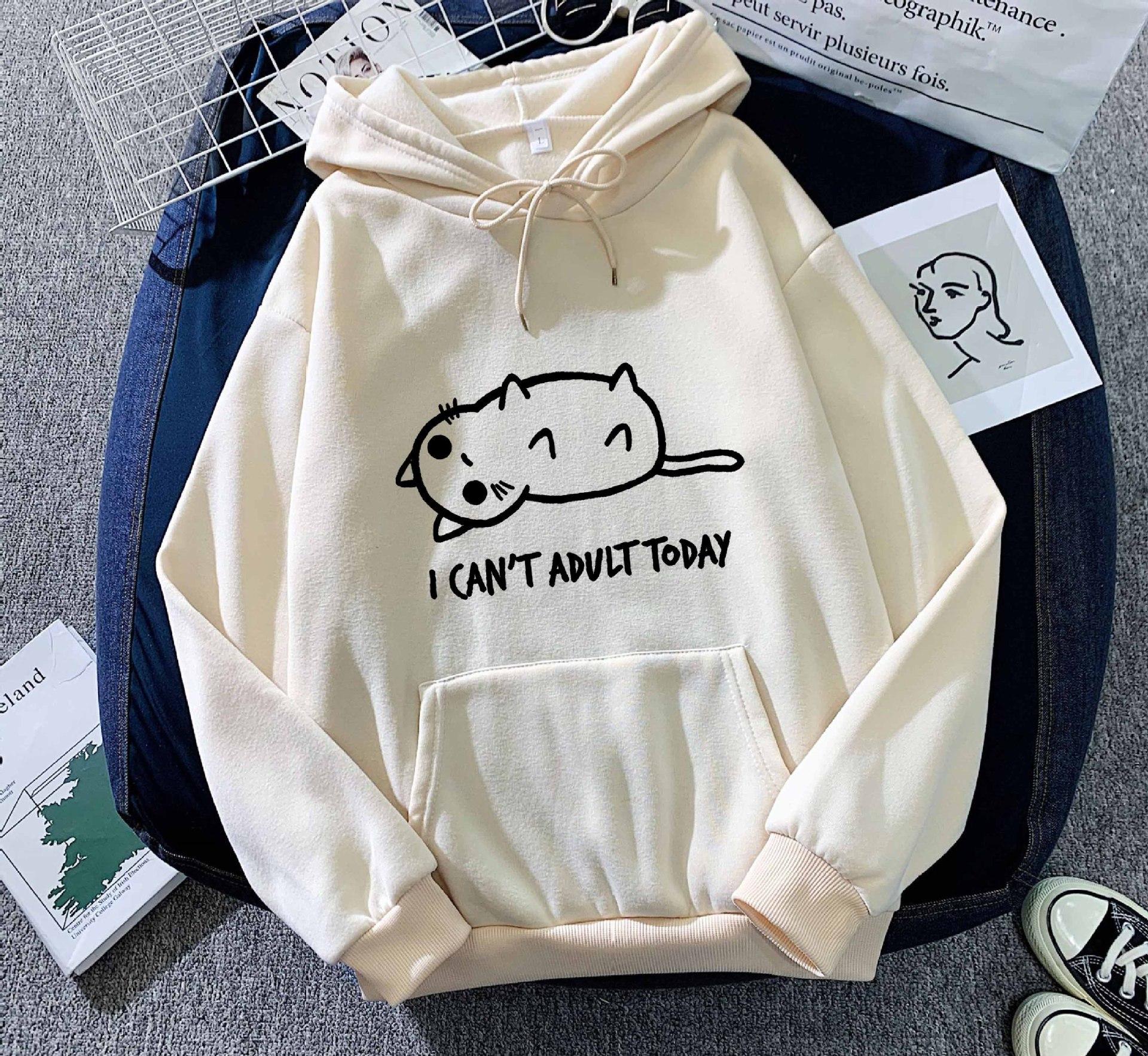 

2025 new hooded sweater for men and women s clothing autumn and winter couple tops loose 5XL