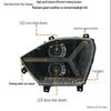 Howo H7G N5G LED Front Headlight Assembly with Dual-Lens and Flowing Turn Signal