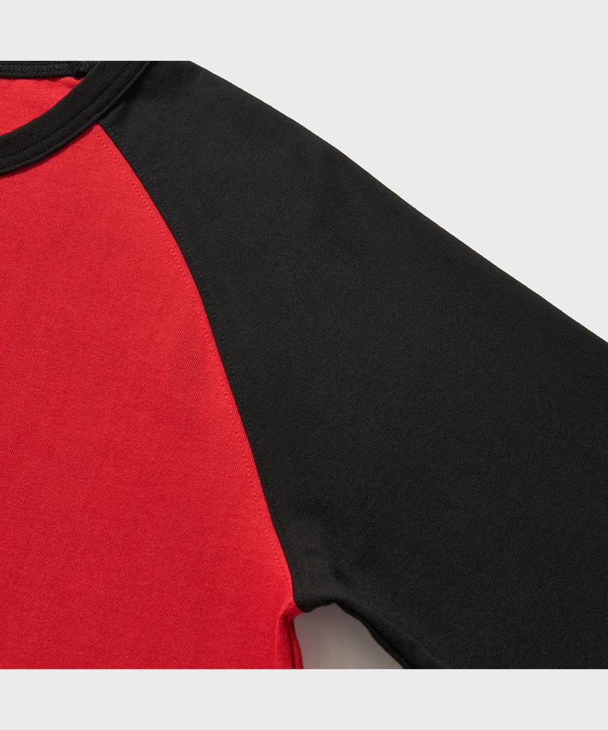 VDR Cropped Raglan Tee [Red]