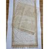 Hochwertiger Saree mit Schmetterlingsnetz-Stickerei