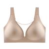 Plus Size Seamless Mesh Bra: Full Coverage, Thin Style, Anti-Sagging, Minimizes Appearance of Large Breasts.
