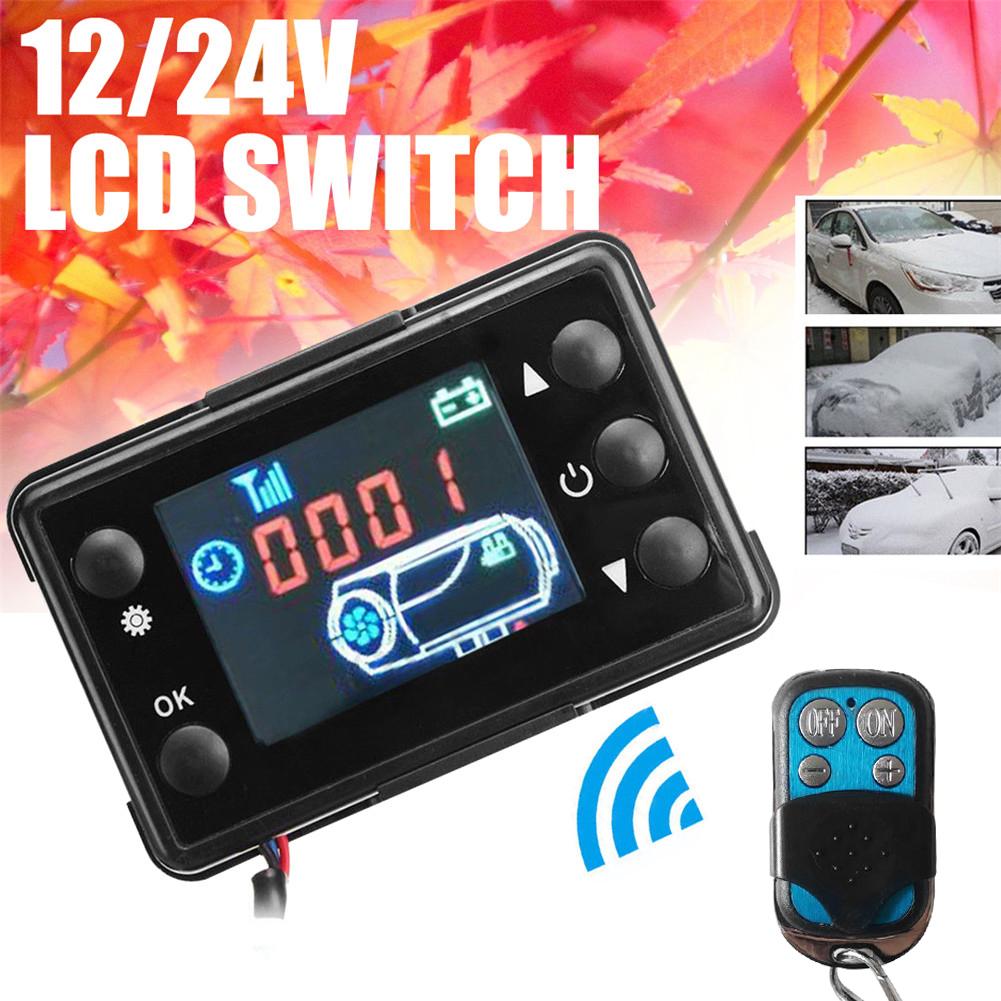 12V/24V LCD Monitor Switch Board And Heater Parking Remote Controller For Websato Eberspacher Diesels Heater Car Accessories