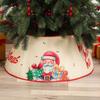 Christmas Tree Collar Collapsible Fabric Christmas Tree Skirt Surround Base for Christmas Tree Skirt Decoration 2024