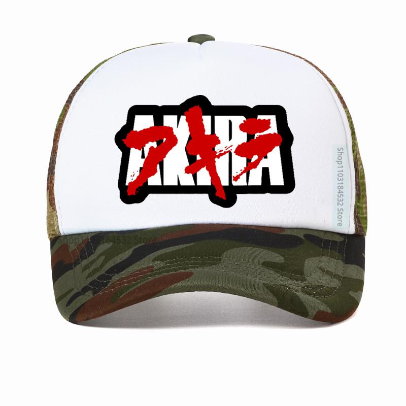 Bloody Akira Anime Baseball Cap Adjustable Dad Hat Summer Outdoor Mesh Breathable Snapback Casquette Hats