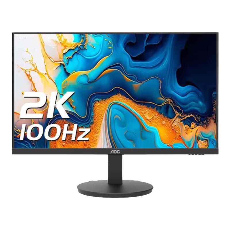 AOC Q24E11C 23.8-inch 2K IPS Monitor CN plug (adapter included)