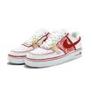 Nike Air Force 1 Low top Skateboard-Schuhe Damen Weiß Rot DD8959-100(Team147-)