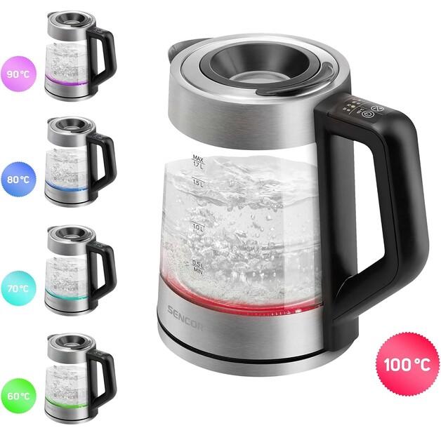 Kettle Sencor SWK 1795 SS Glass