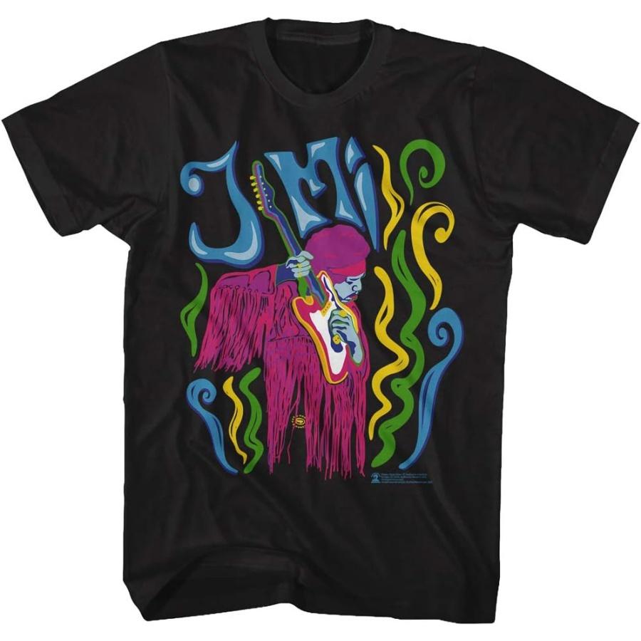 

Jimi Hendrix American Rock Artist Psychadelic Jimi Image Adult Short Sleeve T-Shirt Graphic Tee XXXXXL різнокольоровий