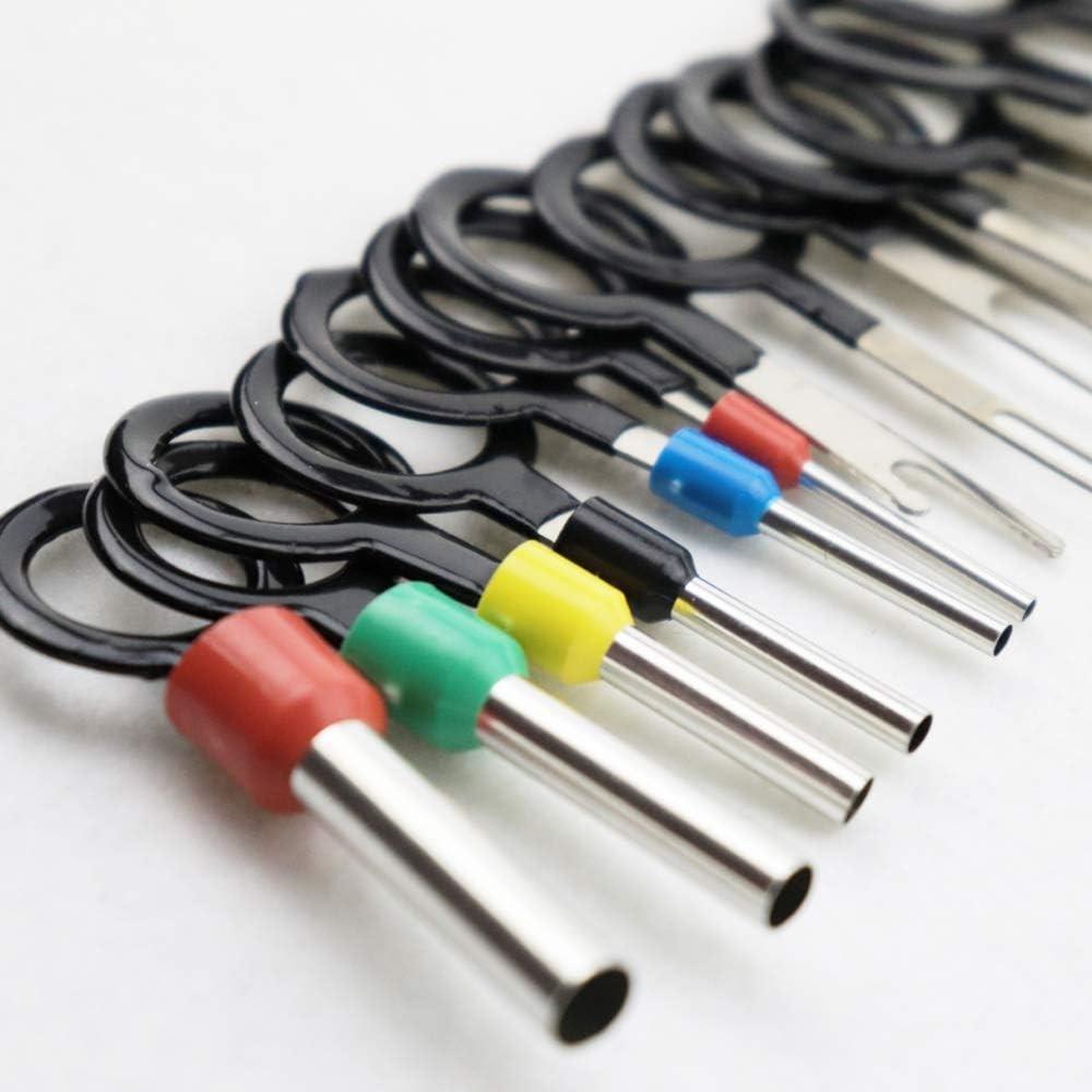 Set of 21 Auto Electrical Wiring Crimp Connector Pin Extractor Puller Termina