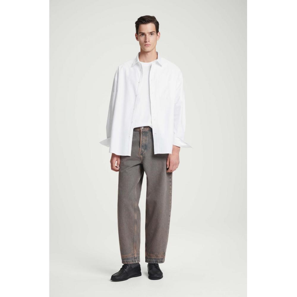 

Cos Japan Dome Jeans Straight Ankle Length Apricot over dye/30