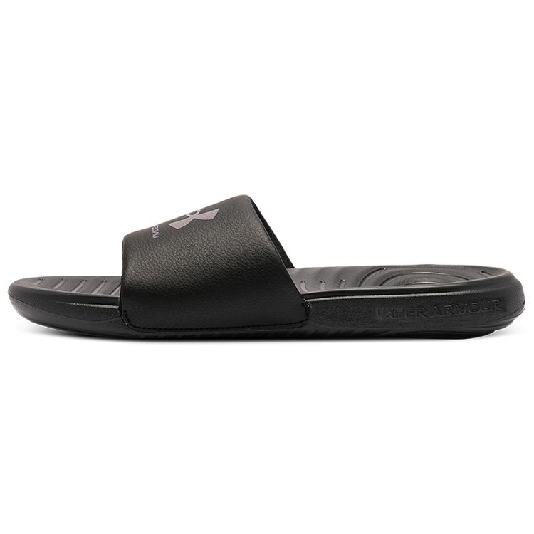 Under Armour Ansa Graphic Kids Black Slides 3024435-002 40