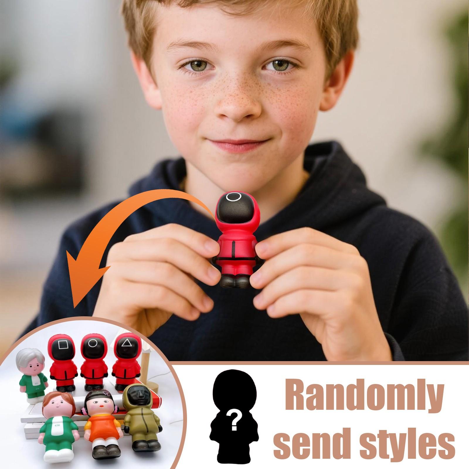 Slow Decompression Toy Ornaments Doll Decompression Fun Doll,Random , One Size