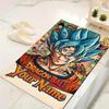 Custom 1Pc Dragon Ball Name Cover Flannel Personalized Rug Non Slip Floor Mat Soft Carpet for Living Bedroom Office Home Decor Gift
